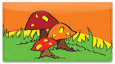 Woodland Toadstool Checkbook Cover