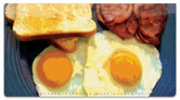Country Breakfast Checkbook Cover