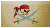 Pirate Checkbook Cover