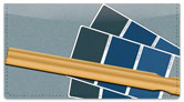 Paint Swatch Checkbook Cover