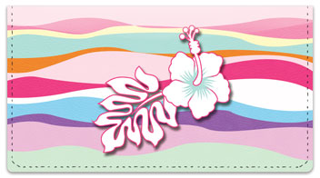 Hawaiian Hibiscus Checkbook Cover