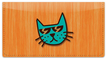 Cool Cat Checkbook Cover