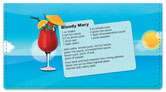 Summer Cocktail Checkbook Cover