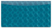 Blue Bubble Pattern Checkbook Cover