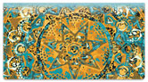 Ornamental Star Checkbook Cover