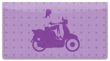 Scooter Girl Checkbook Cover