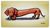 Doxie Series Checkbook Cover