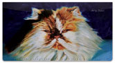Shahmiri Cats Checkbook Cover
