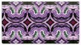 Purple Pattern Checkbook Cover