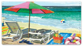 Westmoreland Beach Checkbook Cover