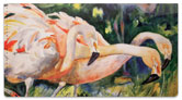 Kay Smith Flamingo Checkbook Cover
