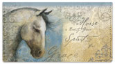 Winget Horse Checkbook Cover