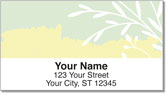 Spring Green Address Labels