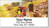 Wine &amp; Cheese Address Labels