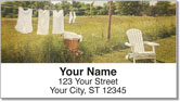 Laundry Day Address Labels