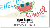 Summer Fruit Address Labels