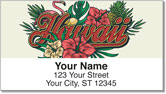Hawaii Vacation Address Labels
