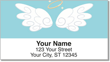 Angel Wings Address Labels
