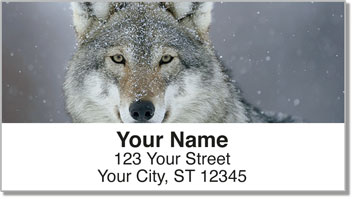 Gray Wolf Address Labels