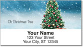 Christmas Carol Address Labels