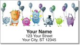 Silly Monster Address Labels