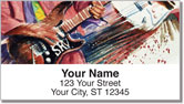 Guitar Art 2 Address Labels