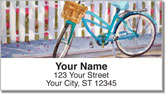 Bicycle Art Address Labels