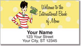 Mom on the Move Address Labels
