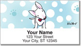 Bull Terrier Series Address Labels