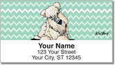 Wheaten Terrier Series Address Labels