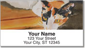 Calico Cat Address Labels