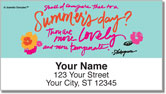Summer&#039;s Day Address Labels