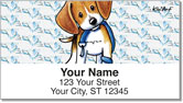 Beagle Address Labels