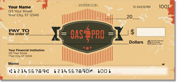 Vintage Gasoline Checks