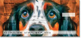 Vintage Dog Painting Checks