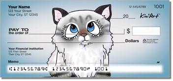 KiniArt Cartoon Cat Series 2 Checks