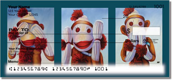 Sock Monkey Checks