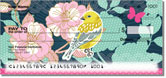 Birds and Blooms Checks