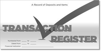 Personal Check Register