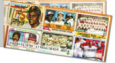 Vintage Baseball Card Side Tear Checks
