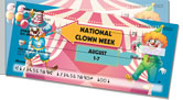 National Clown Week Side Tear Checks