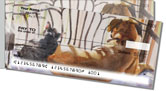 Dog and Cat Painting Side Tear Checks