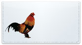 Rooster & Hen Checkbook Cover