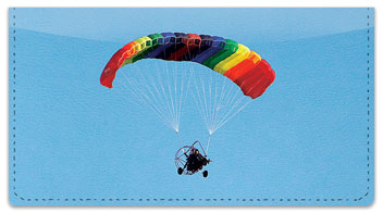 Powered Parachute 2 Checkbook Cover
