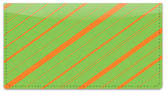 Colorful Pinstripe Checkbook Cover