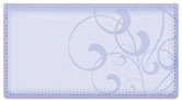 Violet Vine Checkbook Cover