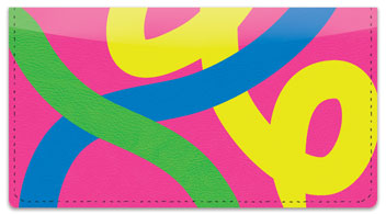 Paint Strokes Checkbook Cover