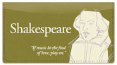 Shakespeare Checkbook Cover