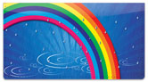 Rainbow Checkbook Cover