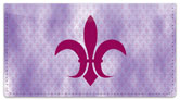 Fleur-de-lis Checkbook Cover